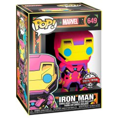 Iron Man Black Light Exclusivo