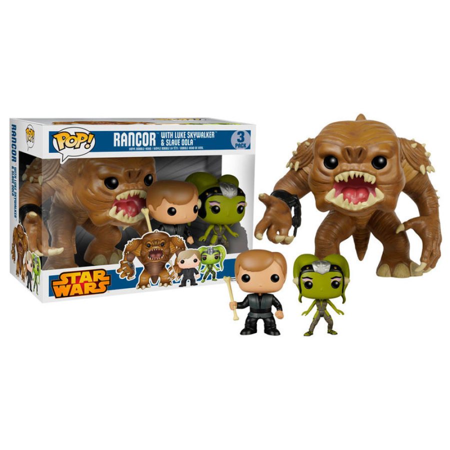 Rancor 15 cm + Jedi Luke + Oola