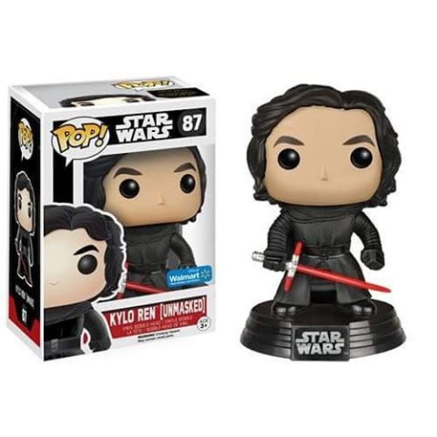 Kylo Ren sin máscara