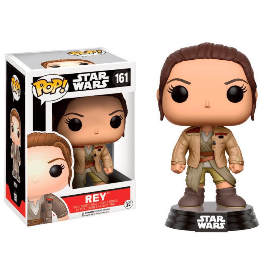 Rey con la chaqueta exclusiva de Finn