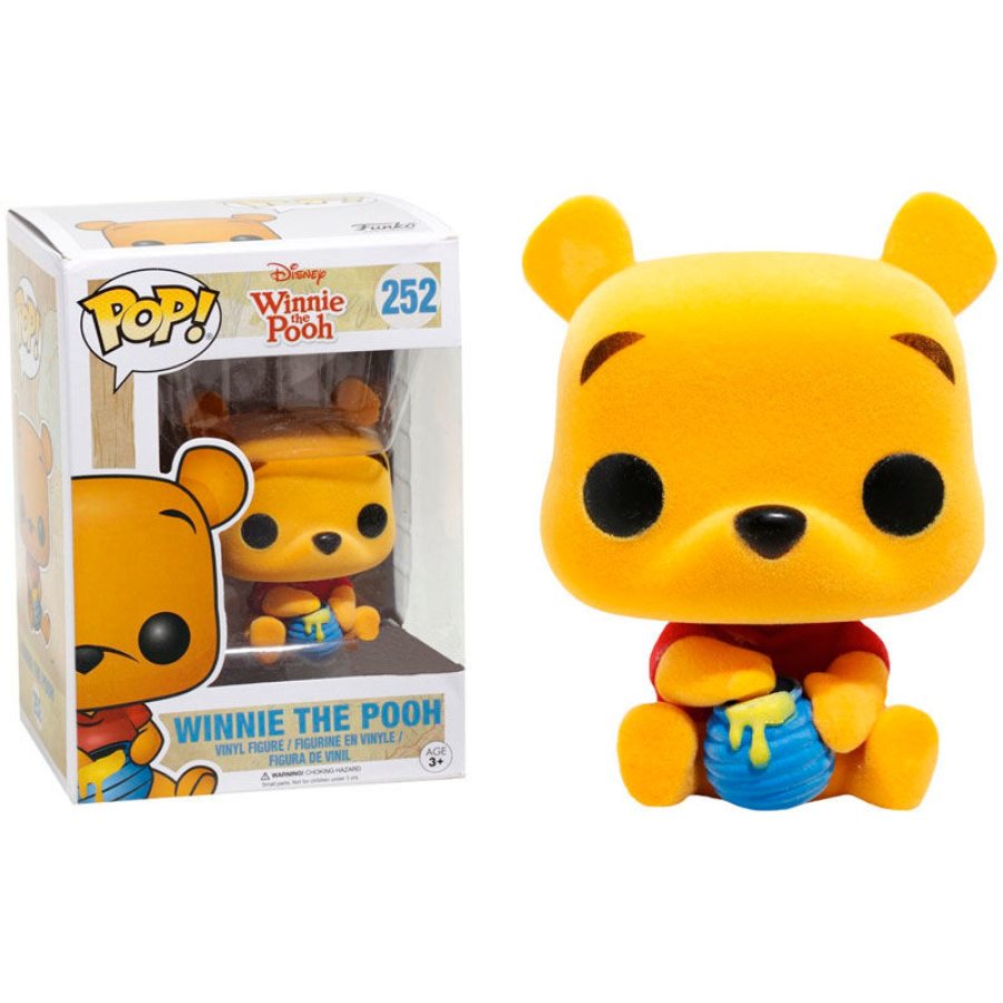 Winnie the Pooh Flocked