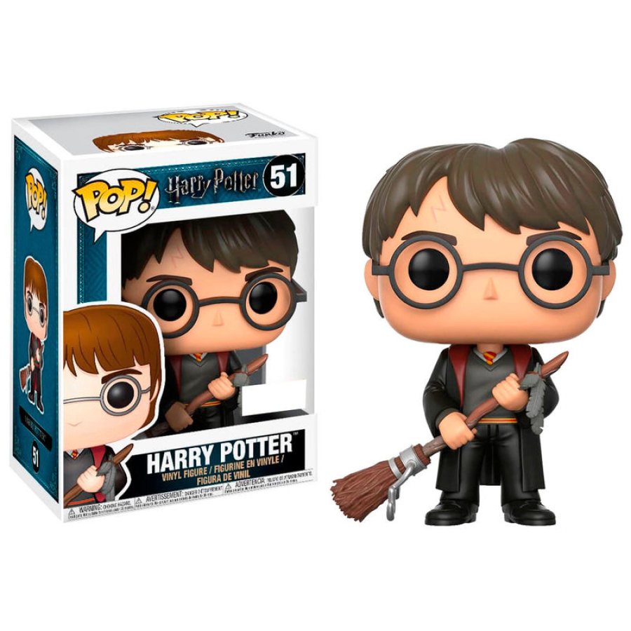 Harry Potter con Saeta de fuego