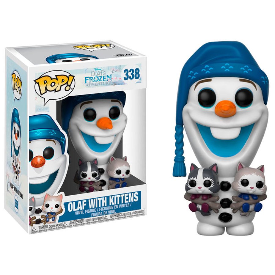 Olaf con gatitos