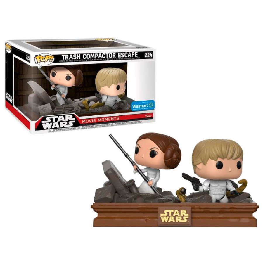 Luke y Leia en Vertedero