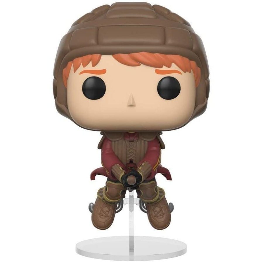 Ron Weasley en escoba