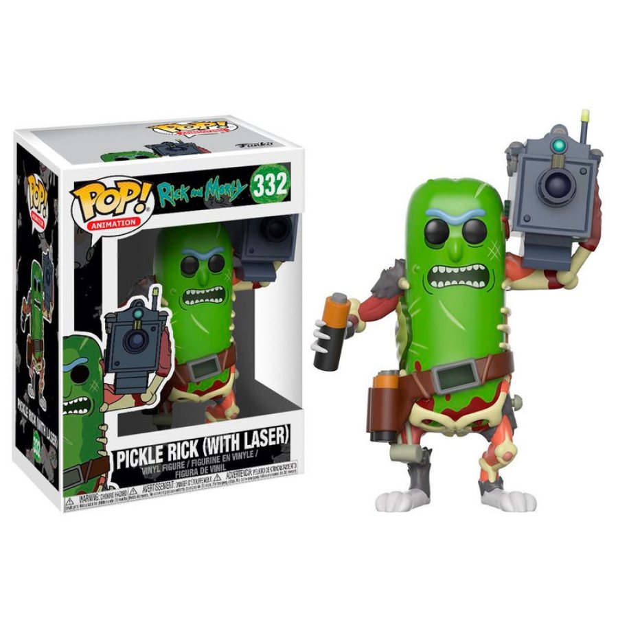 Pickle Rick with Laser