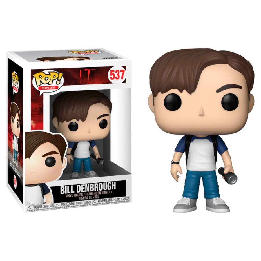 Bill Denbrough con linterna
