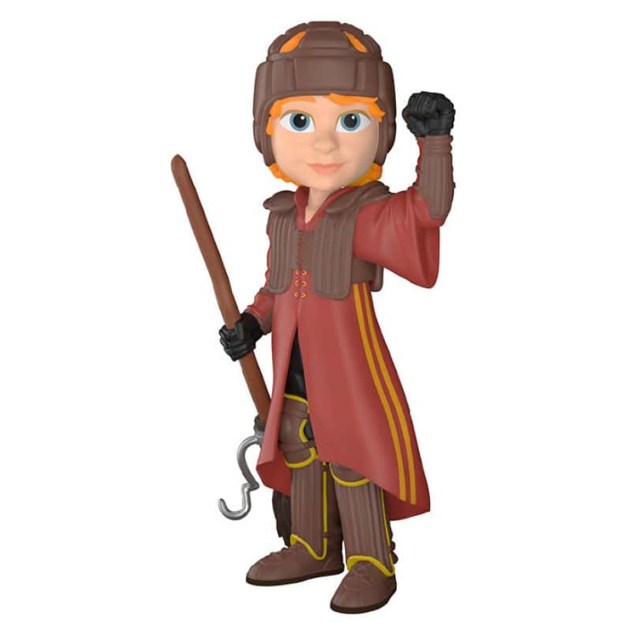 Ron con uniforme de Quidditch