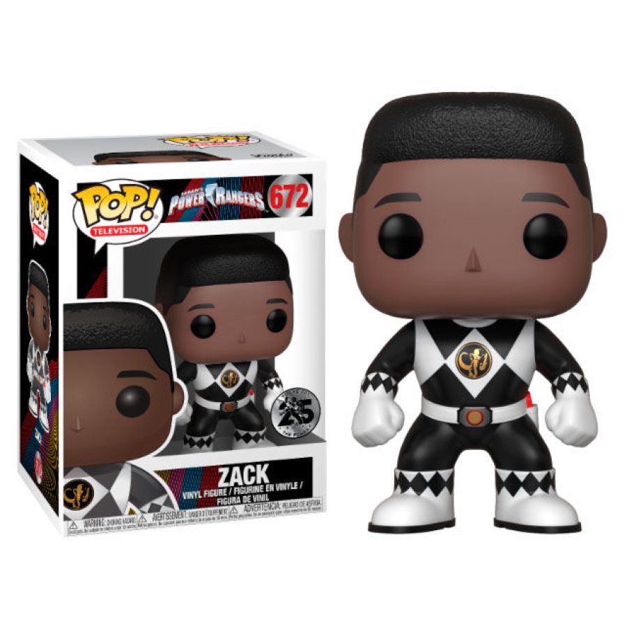 Ranger Negro Zack sin casco