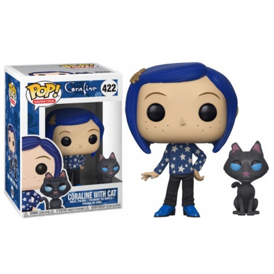 Coraline con gato