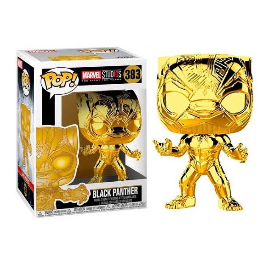 Black Panther (Cromado Oro)