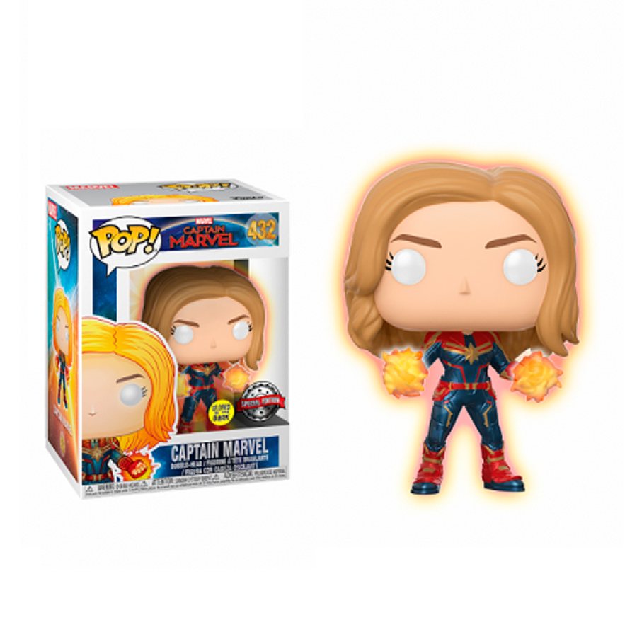 Capitana Marvel GITD Exclusiva