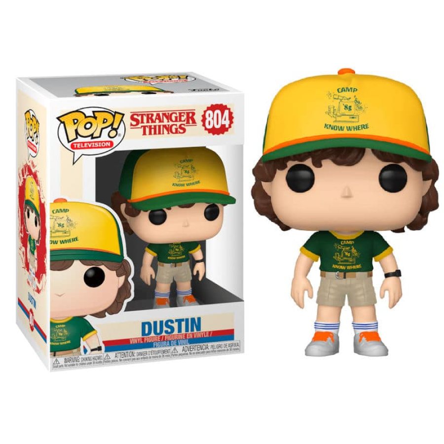 Dustin en el campamento