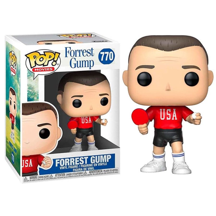 Forrest Gump con ropa de ping pong