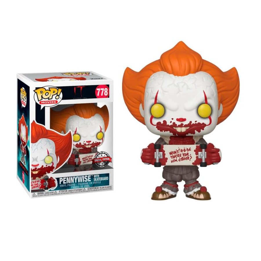 Pennywise con patinete