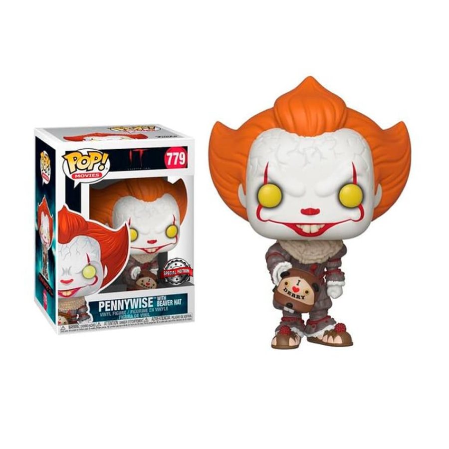 Pennywise con gorra en la mano