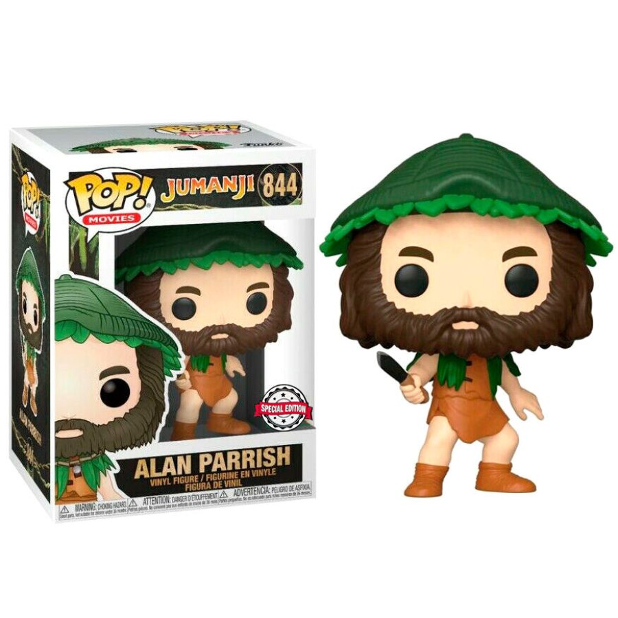 Alan Parrish con cuchillo (Exclusivo)