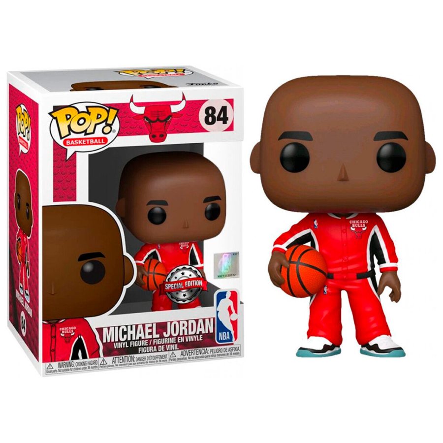 Michael Jordan (Chandal Rojo Calentamiento)