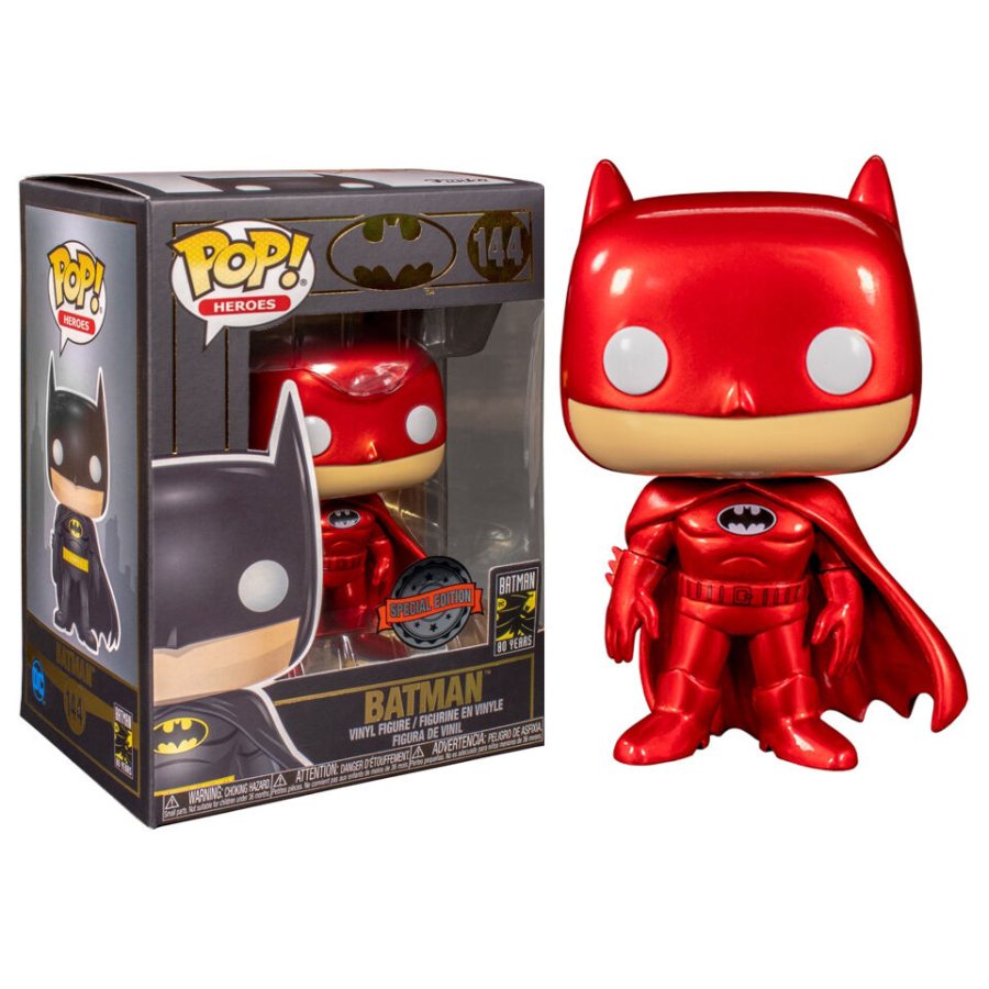 Batman Rojo Metalico