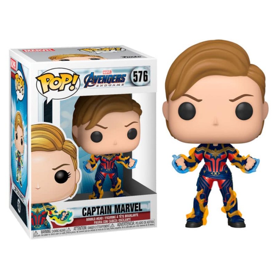 Capitana Marvel con nuevo peinado