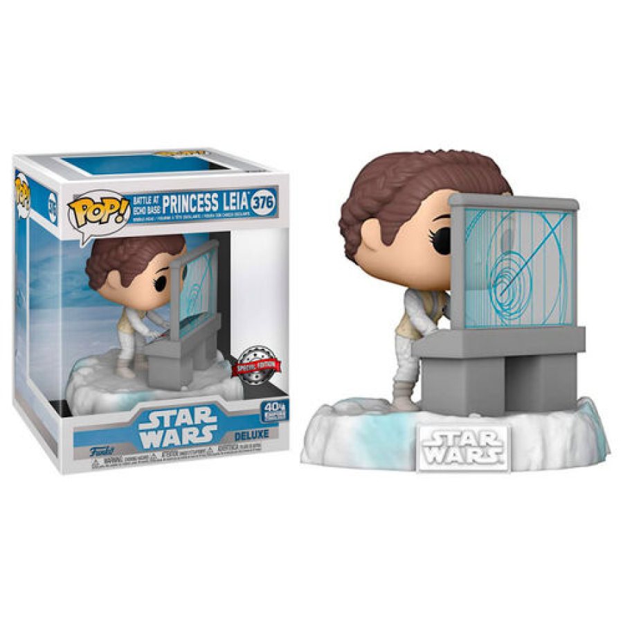Princesa Leia en la batalla de la base en Echo