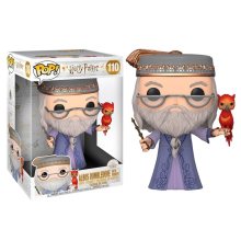 Dumbledore con Fawkes (Super Sized 25 cm)