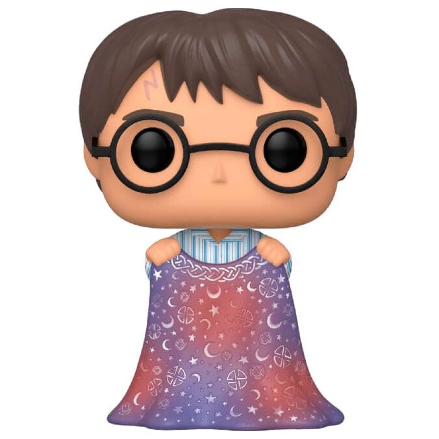 Harry Potter con capa de invisibilidad
