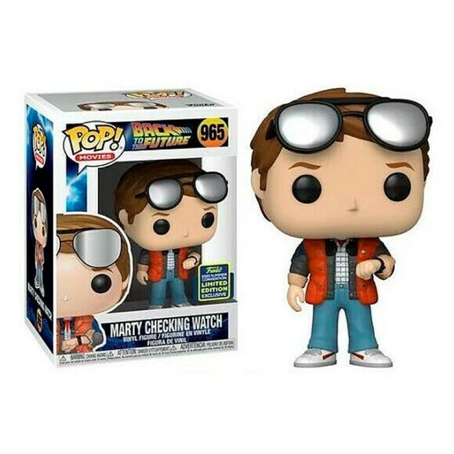 Marty McFly mirando reloj (SDCC 2020)