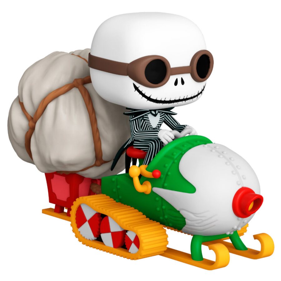 Jack Skellington con Gafas &amp; Snowmobile