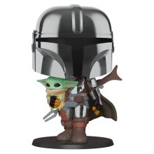 El Mandaloriano con Grogu (Super Sized 25 cm)