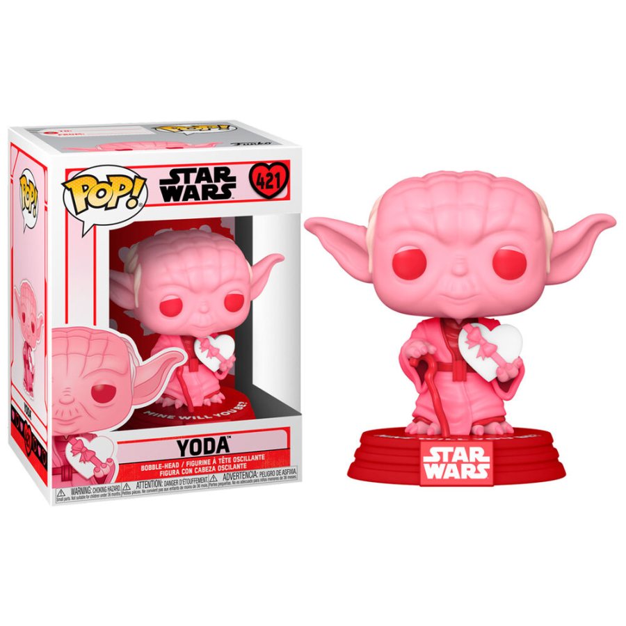 San Valentin Yoda con Corazon