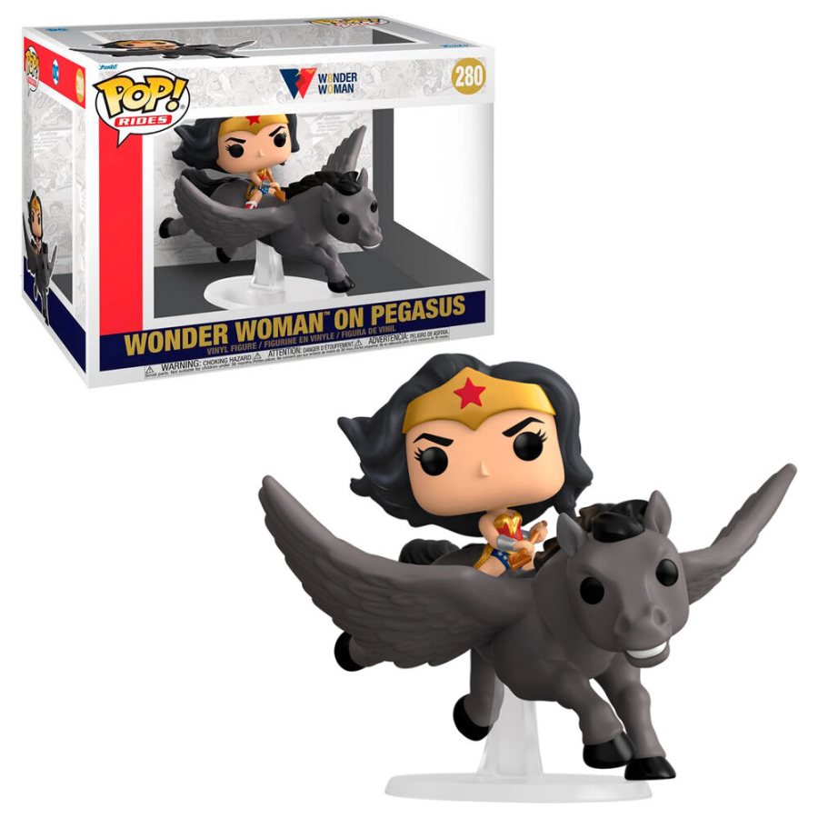 Wonder Woman en Pegasus