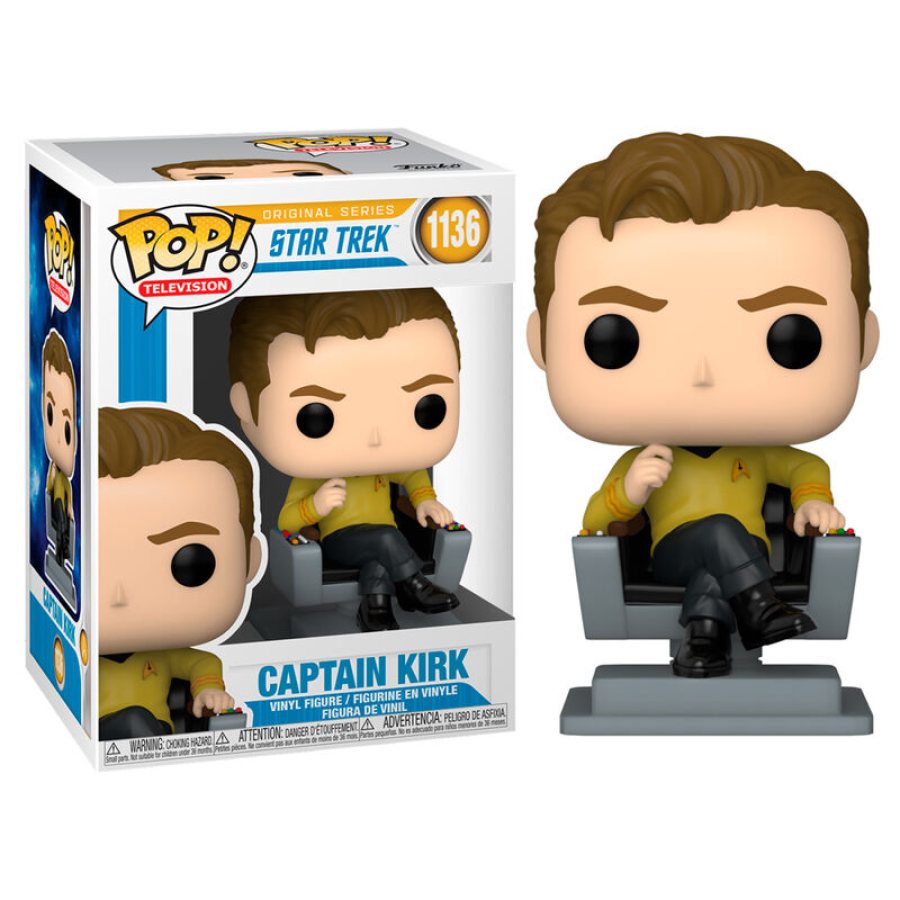 Captain Kirk in Chair