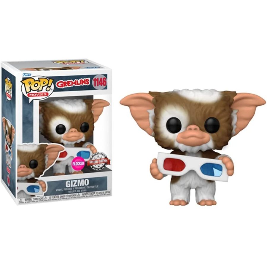 Gizmo con gafas 3D (Flocked)