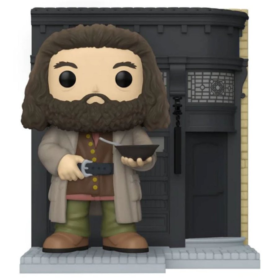 Rubeus Hagrid com caldero rebosante (Exclusivo)