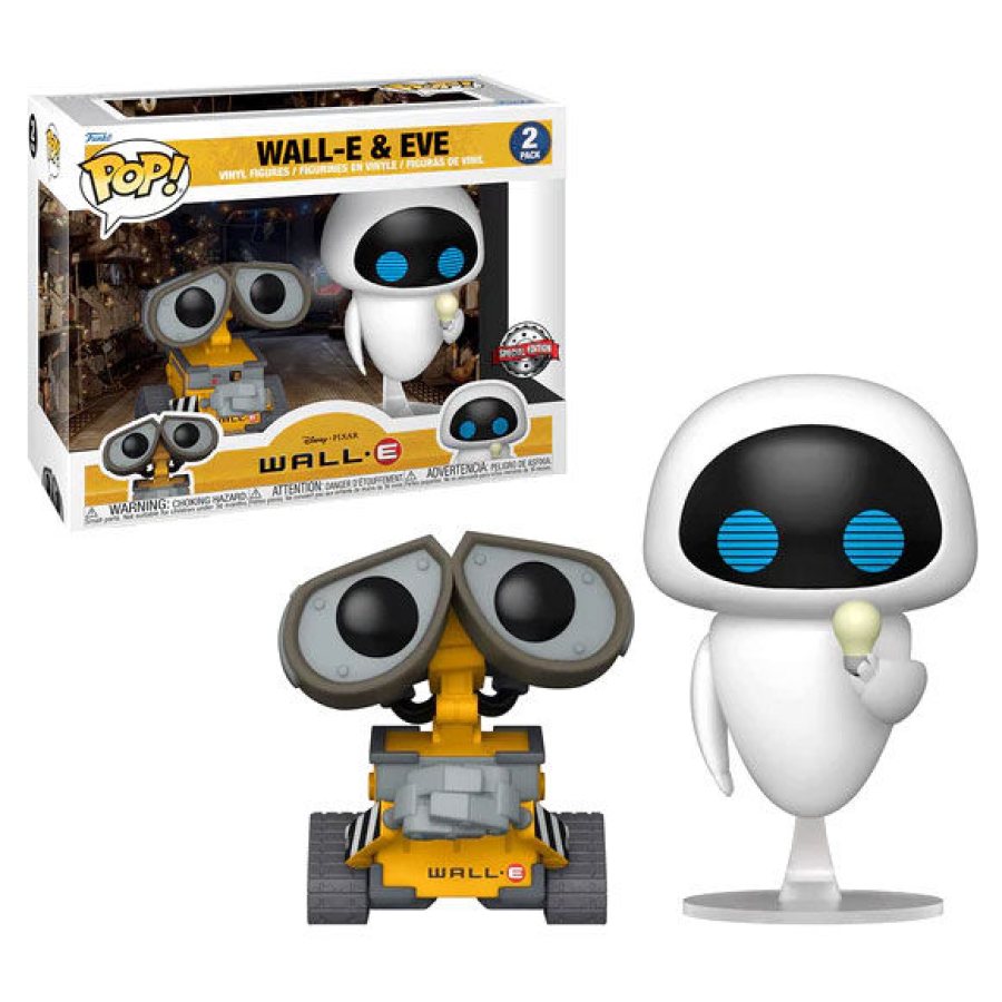 Wall-E &amp; Bulb Eve (Exclusivo)