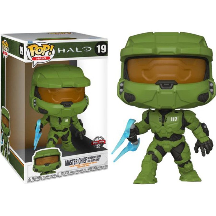 Halo Master Chief Exclusivo (Super Sized 25 cm)