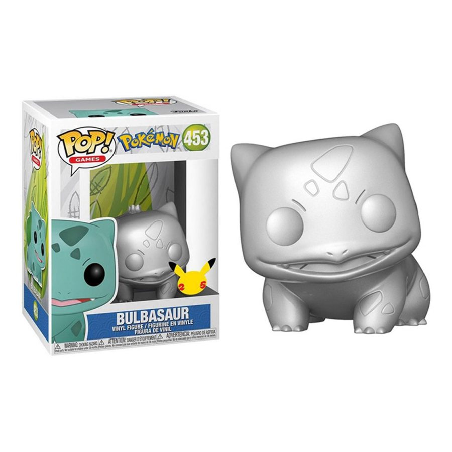 Bulbasaur Plateado (Super Sized 25 cm)