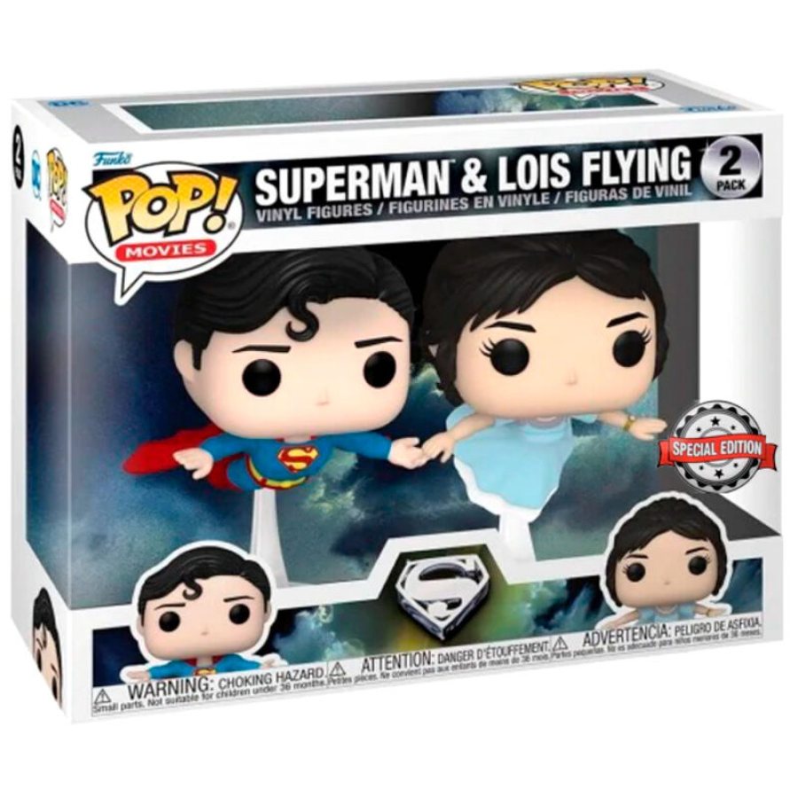 Superman y Lois volando (Exclusivo)