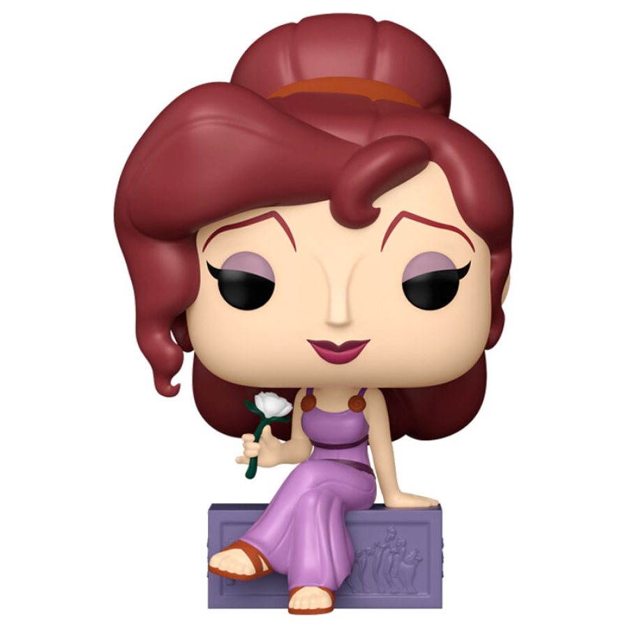 Meg con una flor