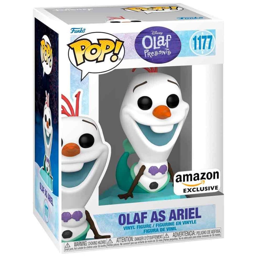 Olaf as Ariel