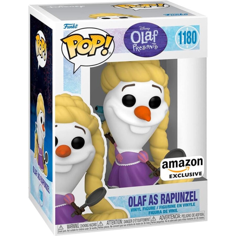 Olaf como Rapunzel (Exclusivo)