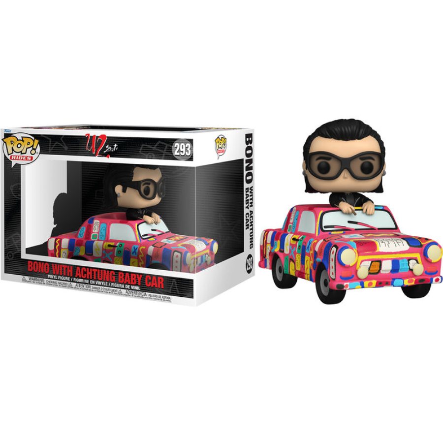 Bono con Achtung Baby Car