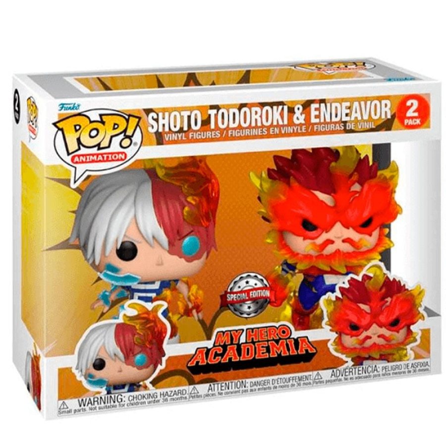 Shoto Todoroki y Endeavor (Exclusivo)