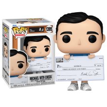 Michael con Cheque