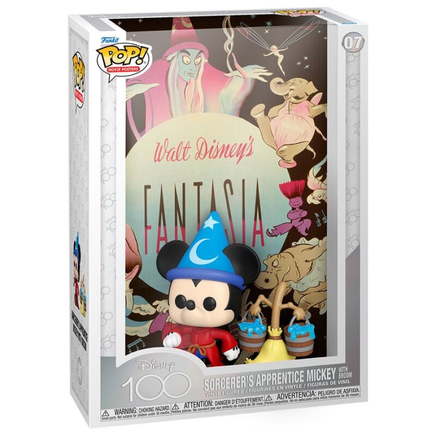 Mickey Aprendiz de Mago con Escoba