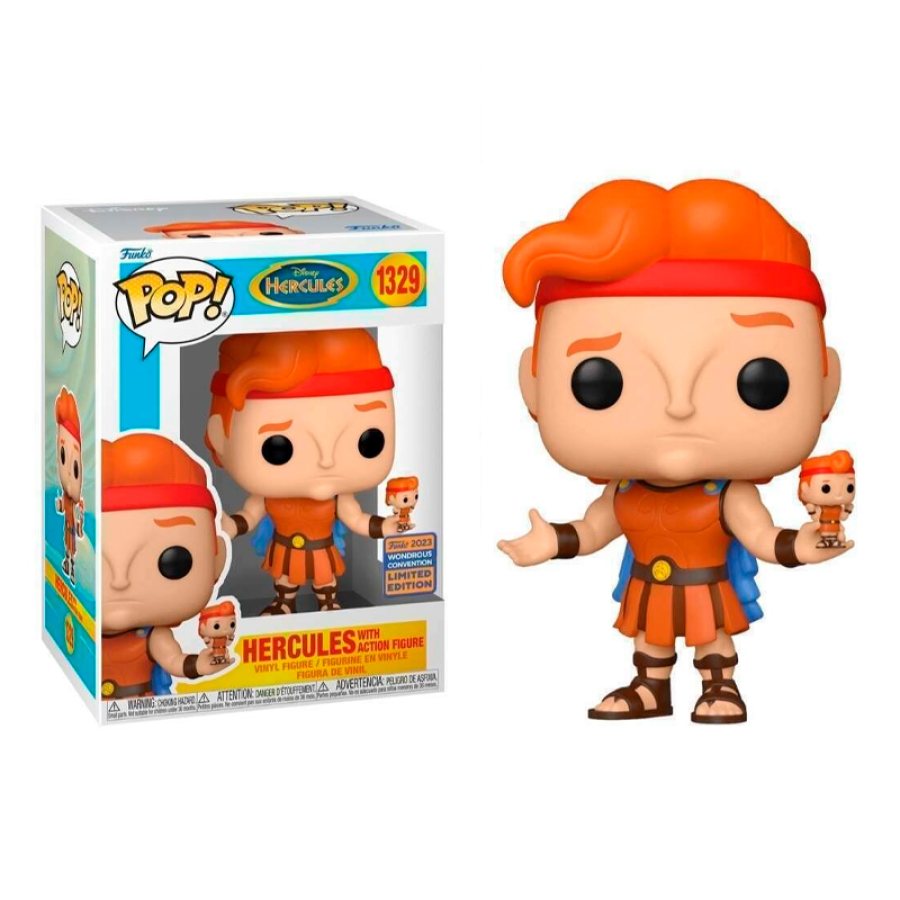 Hercules con Figura de Hercules (Exclusivo)