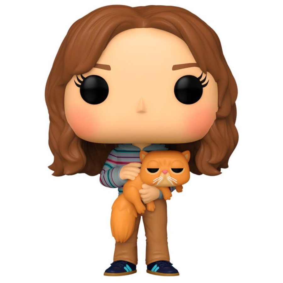 Hermione Granger con Crookshanks