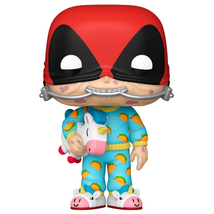 Deadpool fiesta de pijamas