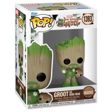 Groot como Iron Man